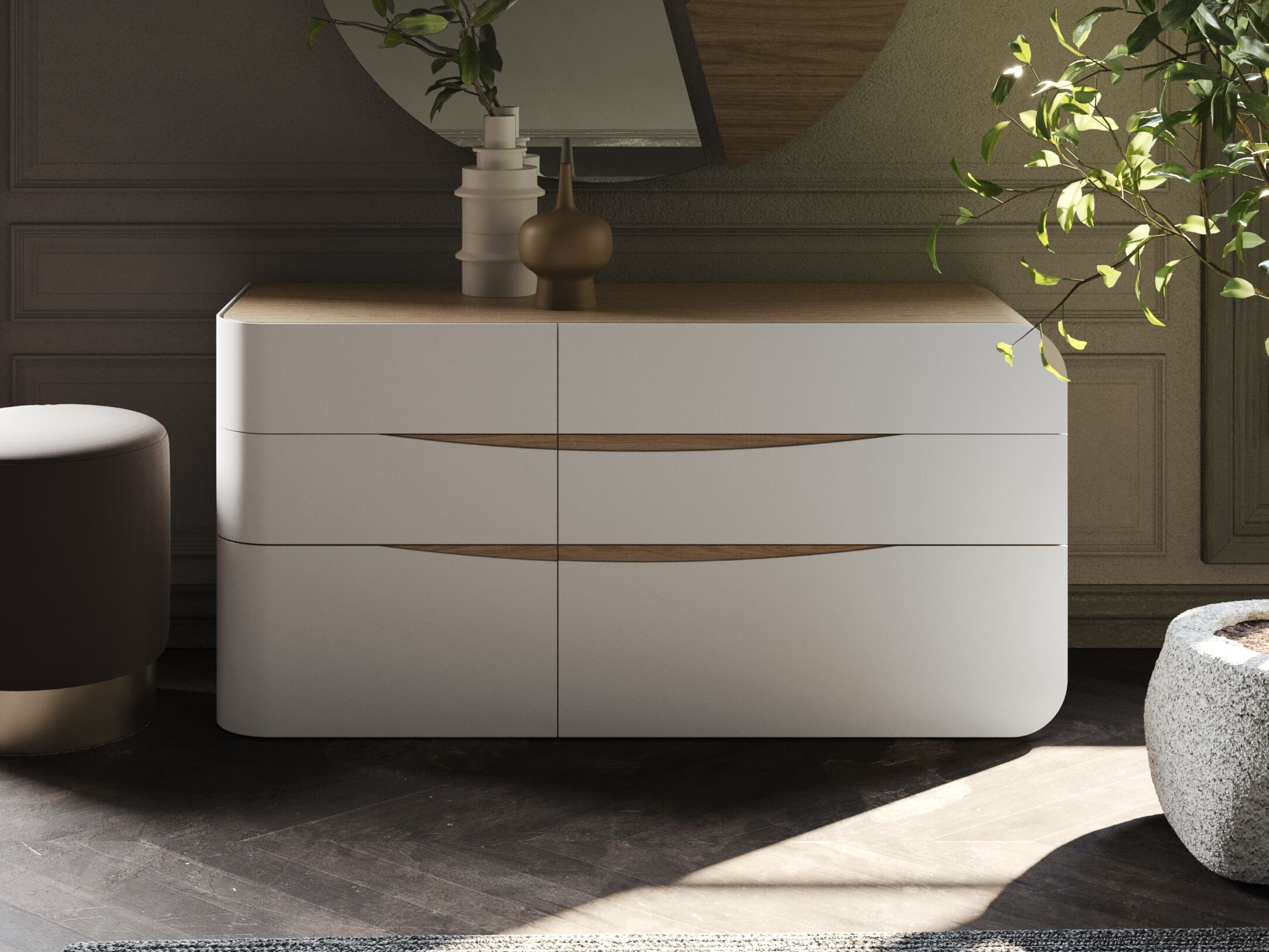 Деревянный комод Voltan Eikon ARCH-00012277