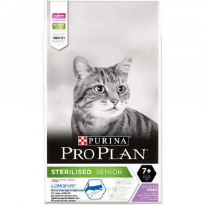 ПР0034183 Корм для кошек старше 7 лет, индейка сух. 10 кг Pro Plan