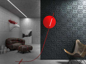 Трехмерное гипсовое покрытие