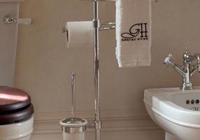 Gentry Home Trevor Вешалка для полотенец отдельно стоящая Unique Хром GH101813 - Вид №1