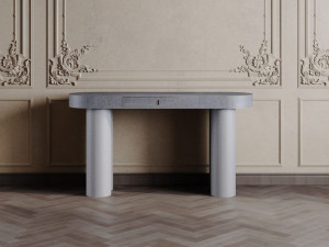 Консоль из веганской кожи