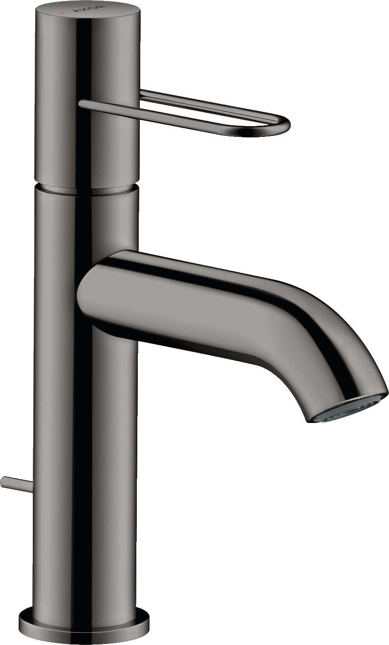 38023330 Смеситель для раковины 100, однорычажный, с петлевой ручкой и сливным гарнитуром AXOR UNO