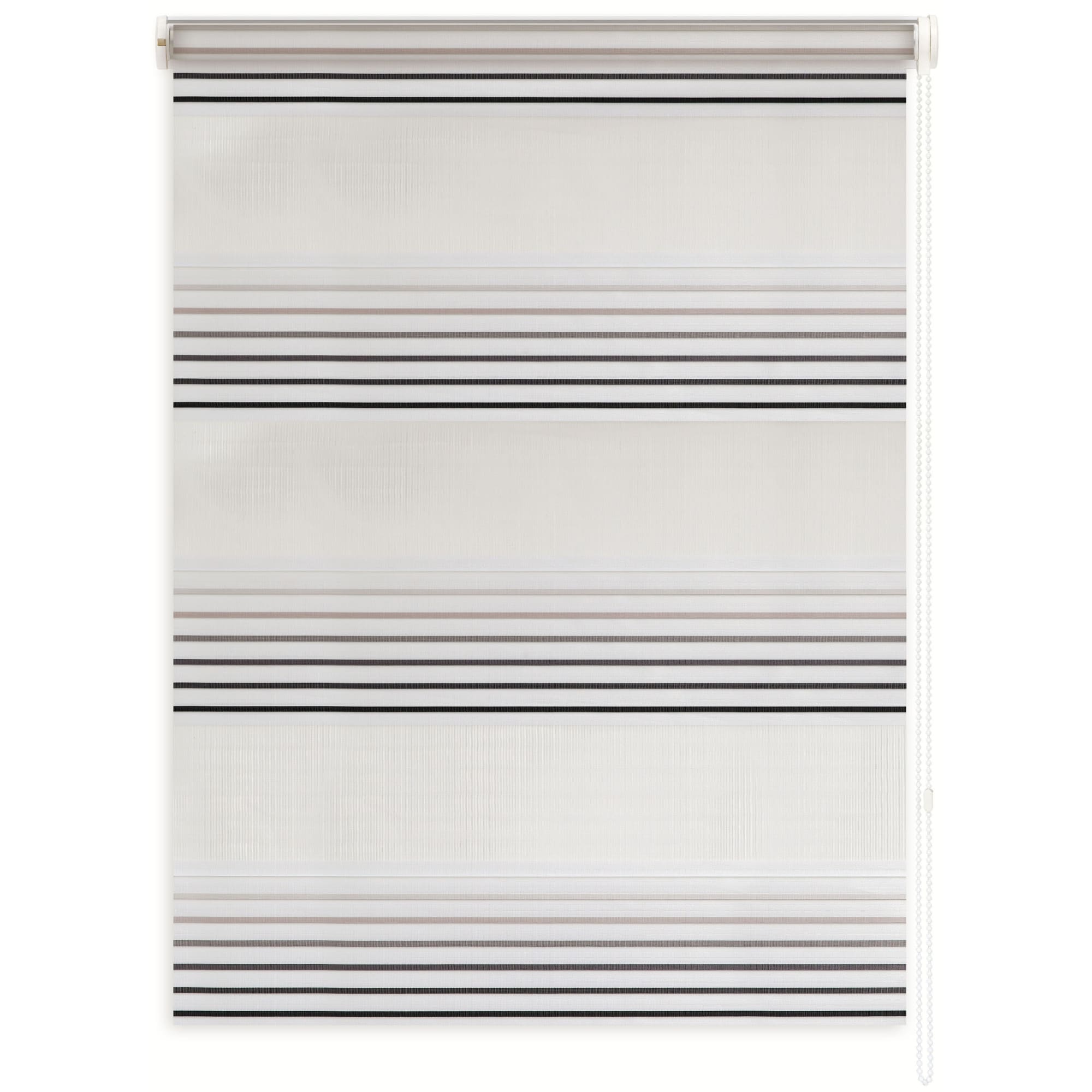 83503035 Штора рулонная день-ночь Miamoza Milan 100x160 см бежевая Santreyd 