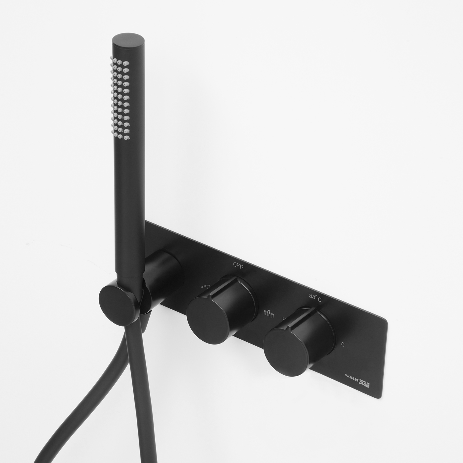 7488 Thermo Elbe Термостатический смеситель для душа WasserKRAFT Elbe 7400  - Вид №3