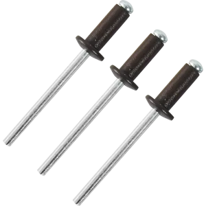 Заклепка RAL8017 коричневая 4x10 мм, 50 шт. 86487288 STLM-2093067