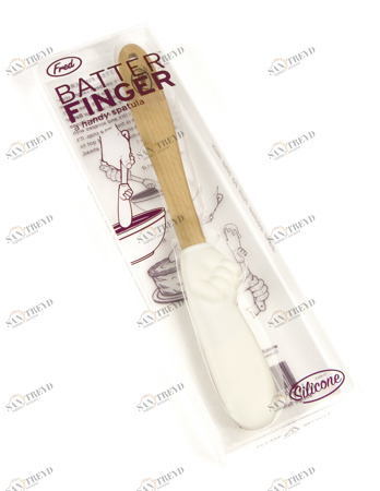 Лопатка силиконовая бежевая Batter Finger FRED&FRIENDS ДИЗАЙНЕРСКИЕ 00-3871455 Бежевый 