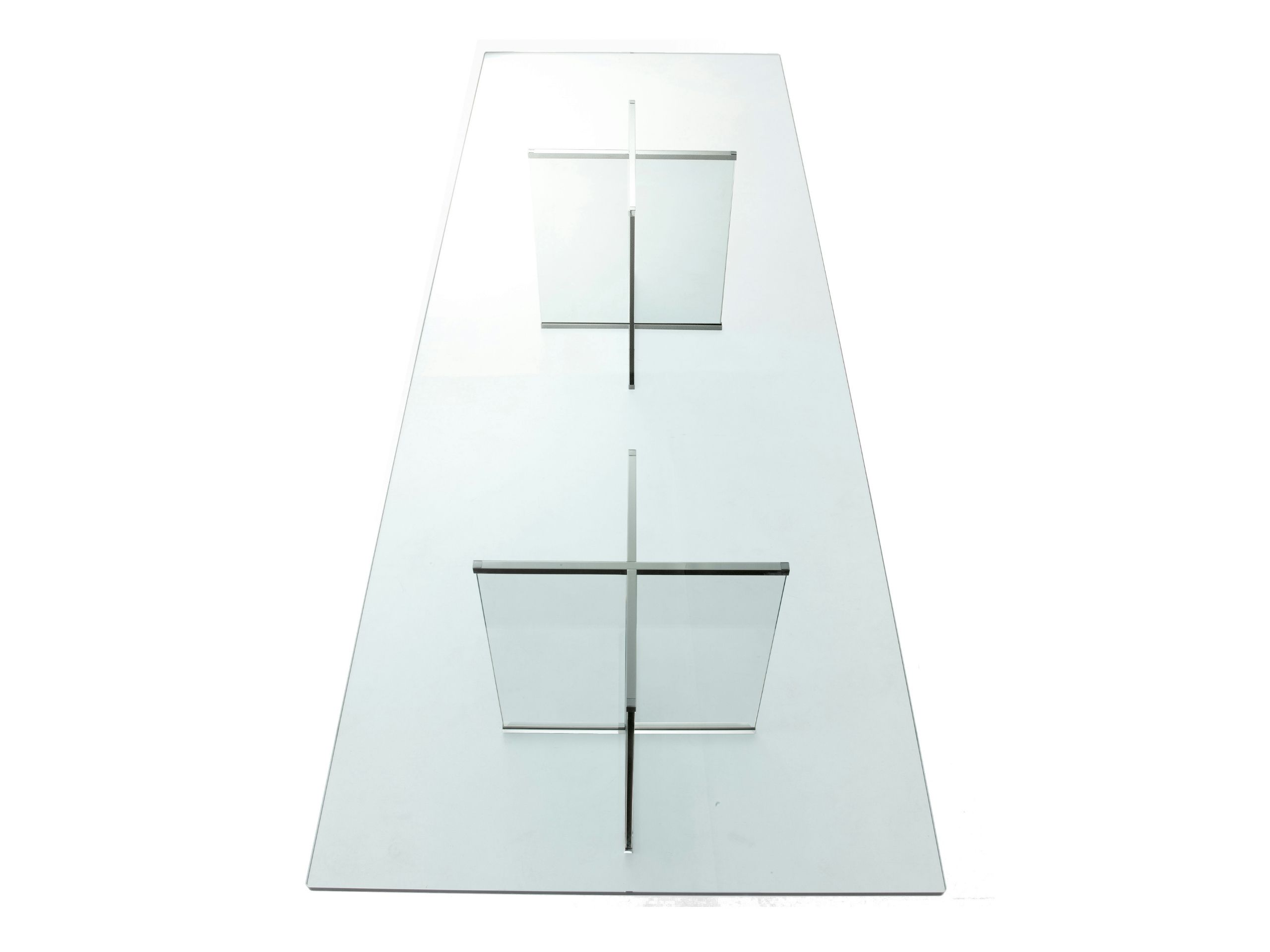 Прямоугольный стол для собраний из хрусталя Gallotti&Radice EROS ARCH-00034576 - Вид №1