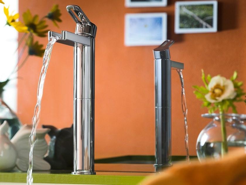 Nobili Rubinetterie Смеситель для раковины Waterfall с автоматическим сливом New road Rdc0128/2cr - Вид №1