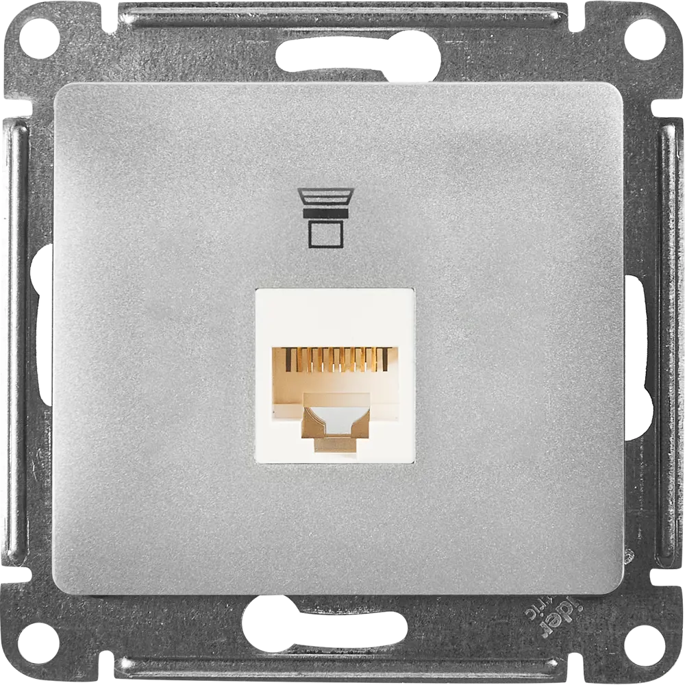 Сетевая розетка Schneider Electric Glossa RJ45 для локальных сетей 86710191