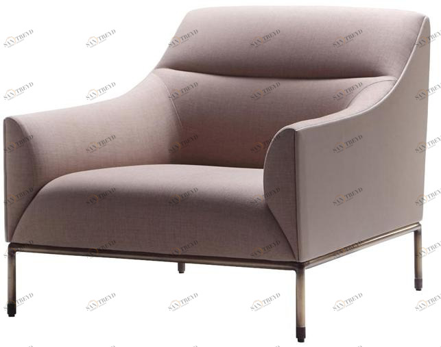 ENNE Кресло из ткани с подлокотниками Curve sun-id-1377975