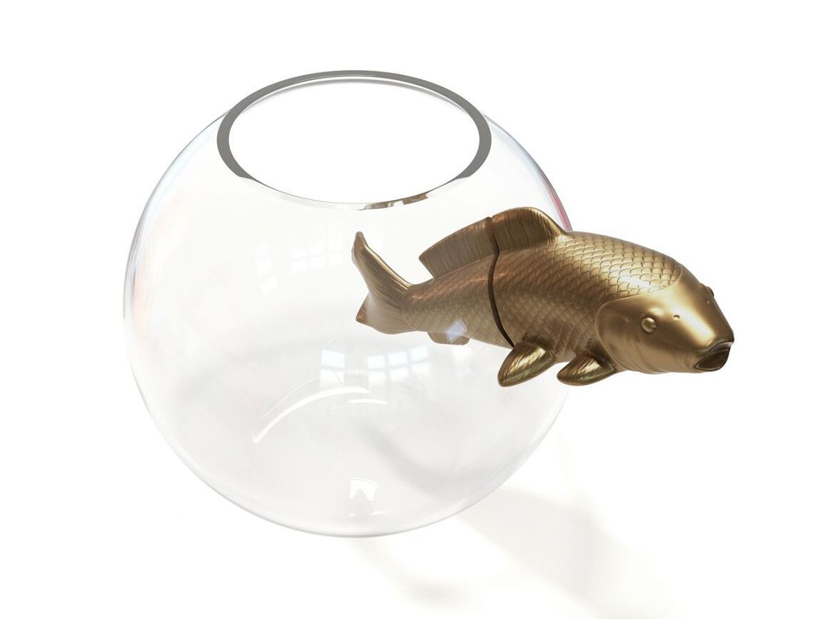 Круглая стеклянная ваза ROCHE BOBOIS NO LIMIT ARCH-00125650 - Вид №1