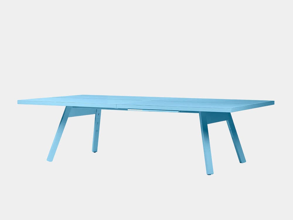 Одноцветный крытый прямоугольный стол для пинг-понга RS Barcelona YOU AND ME ARCH-00086608 - Вид №40