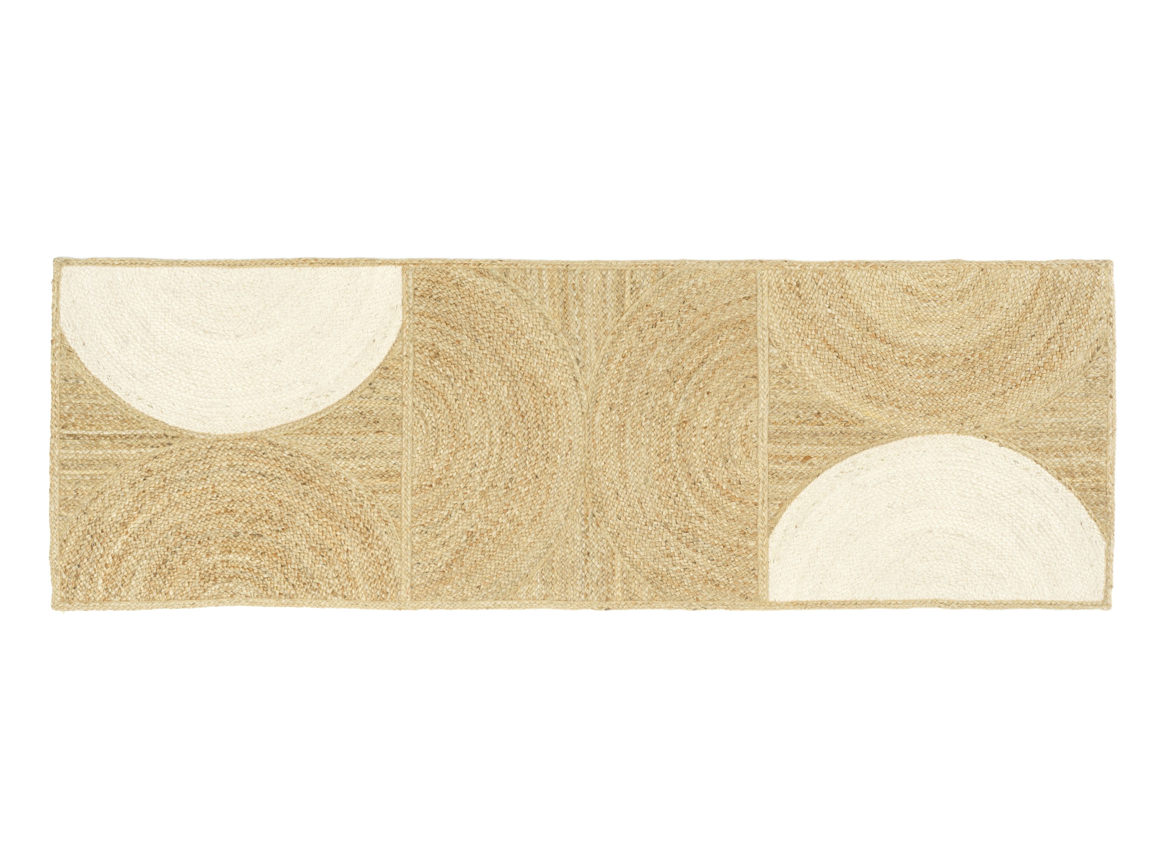 Прямоугольная узорчатая джутовая дорожка Élitis ROCKY ARCH-00026553