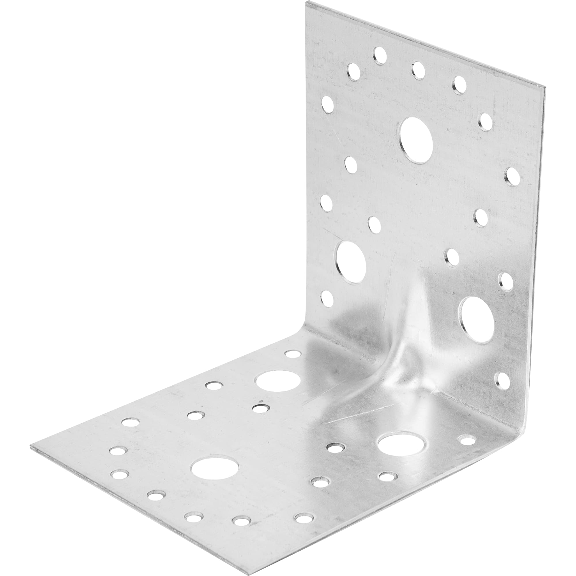 82680154 Уголок крепежный усиленный оцинкованный 105х105х90х1.8 мм, 10 шт Santreyd 