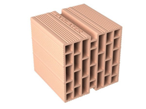 Теплоизоляционный кирпичный блок