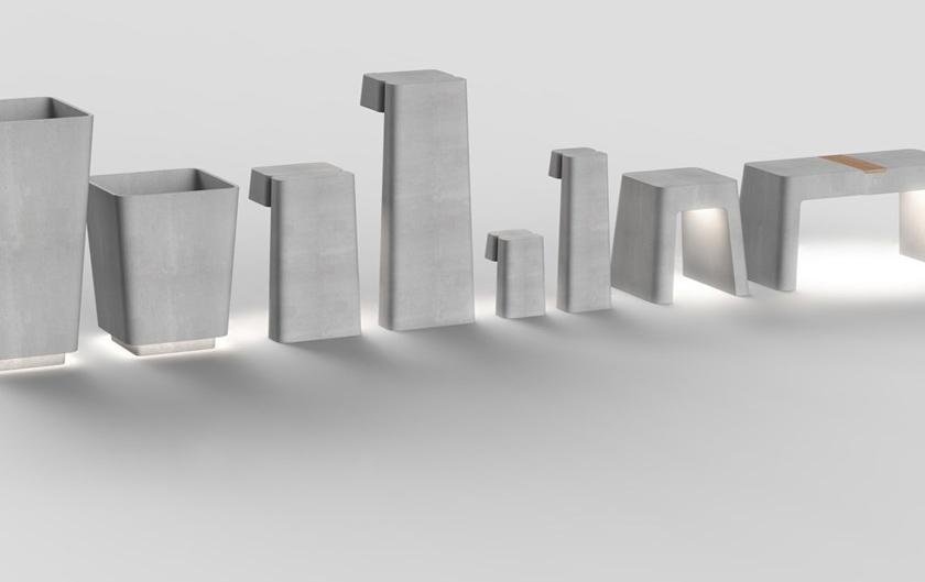 Neri Садовый стул из бетона Brenta sun-id-1432359 - Вид №1