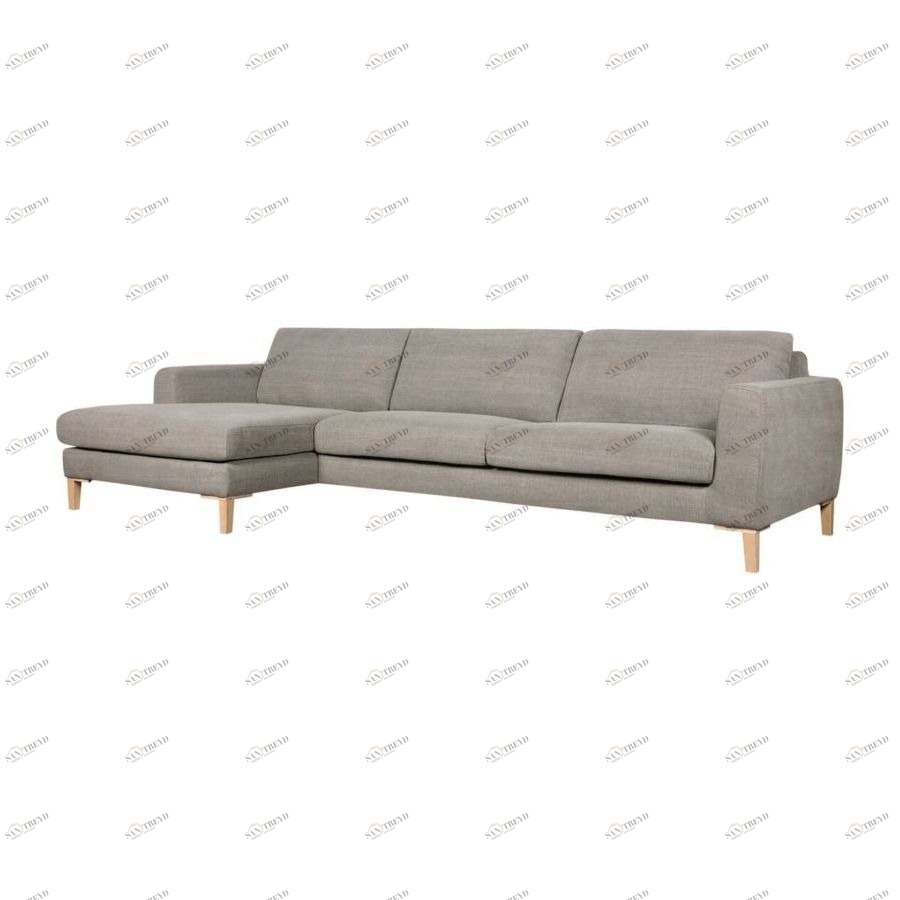 Диван угловой Malin, левосторонний, темно-серый Sits S1397