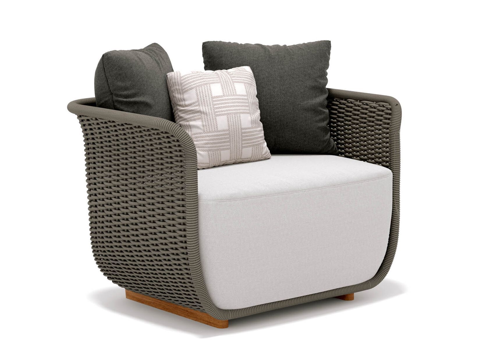 Веревочное садовое кресло с подлокотниками Atmosphera ARCH-00096346 - Вид №12