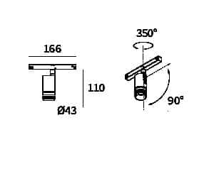 Заливка формы алюминия Сид освещения следа Lucifero's радужная оболочка ARCH-00136358 - Вид №10