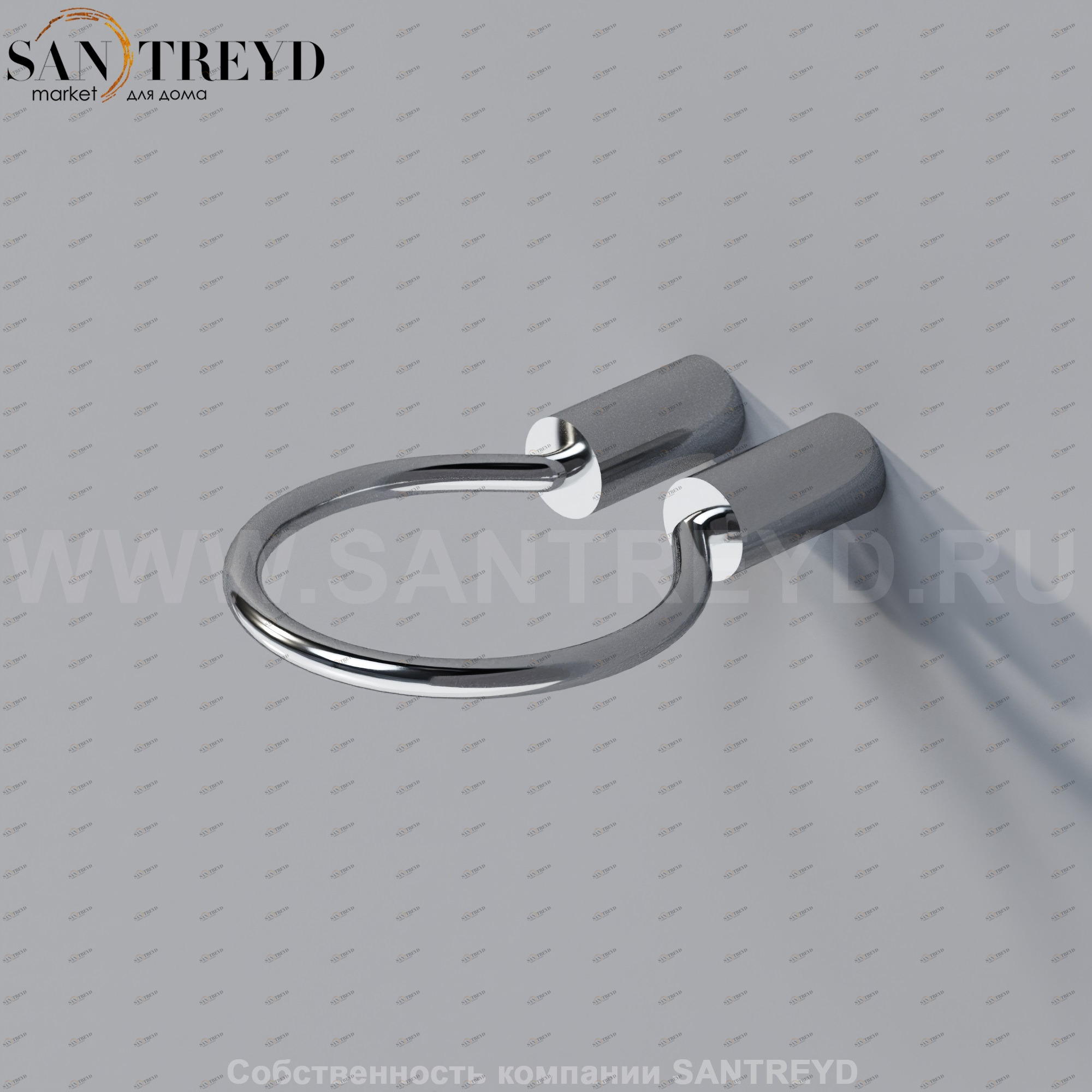 Agape BUCATINI Полотенцедержатель хромированный ABUC0169