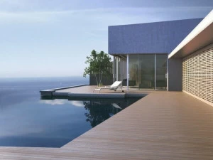 Alumil Терморазрывная французская дверь с тройным остеклением Supreme systems