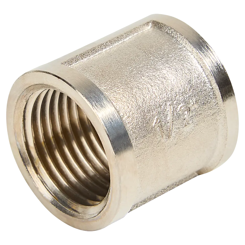 Муфта MONLID 1/2" ВР мм никелированная латунь STLM-2177385 - Вид №1