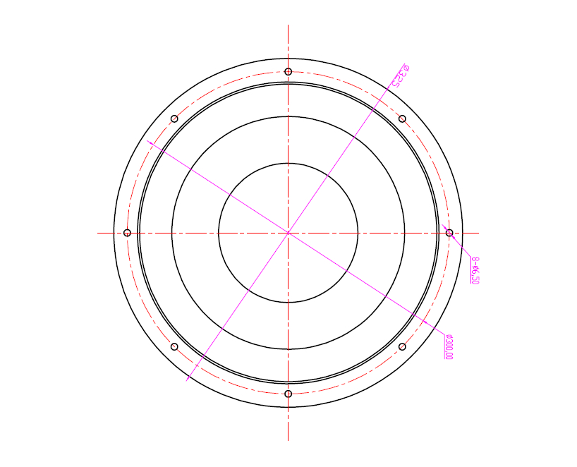 5472768 Сабвуферный динамик AMP MASS 500 12D2 STDN-0058283 - Вид №9