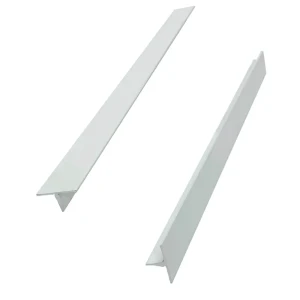 Нащельник узкий алюминиевый 23x19x870 мм белый (2 штуки) 84749845 STLM-2064307