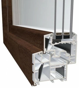 Diquigiovanni Окна из алюминия и пвх с тройным остеклением Dqg 85 energeto