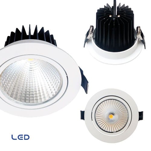 Регулируемый светодиодный прожектор с диммером Terzo Light VIZO 9-30W ARCH-00109086 - Вид №3