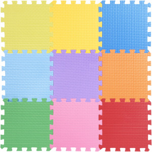 82411021 Пол мягкий «Радуга», ЭВА, 33x33 см