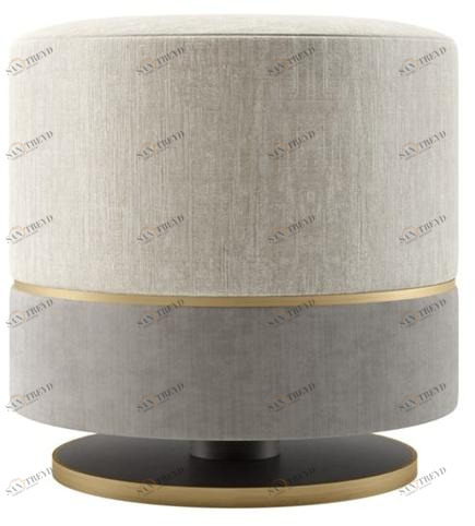 FRATO Круглый пуф из ткани Parma Fup240014aaa