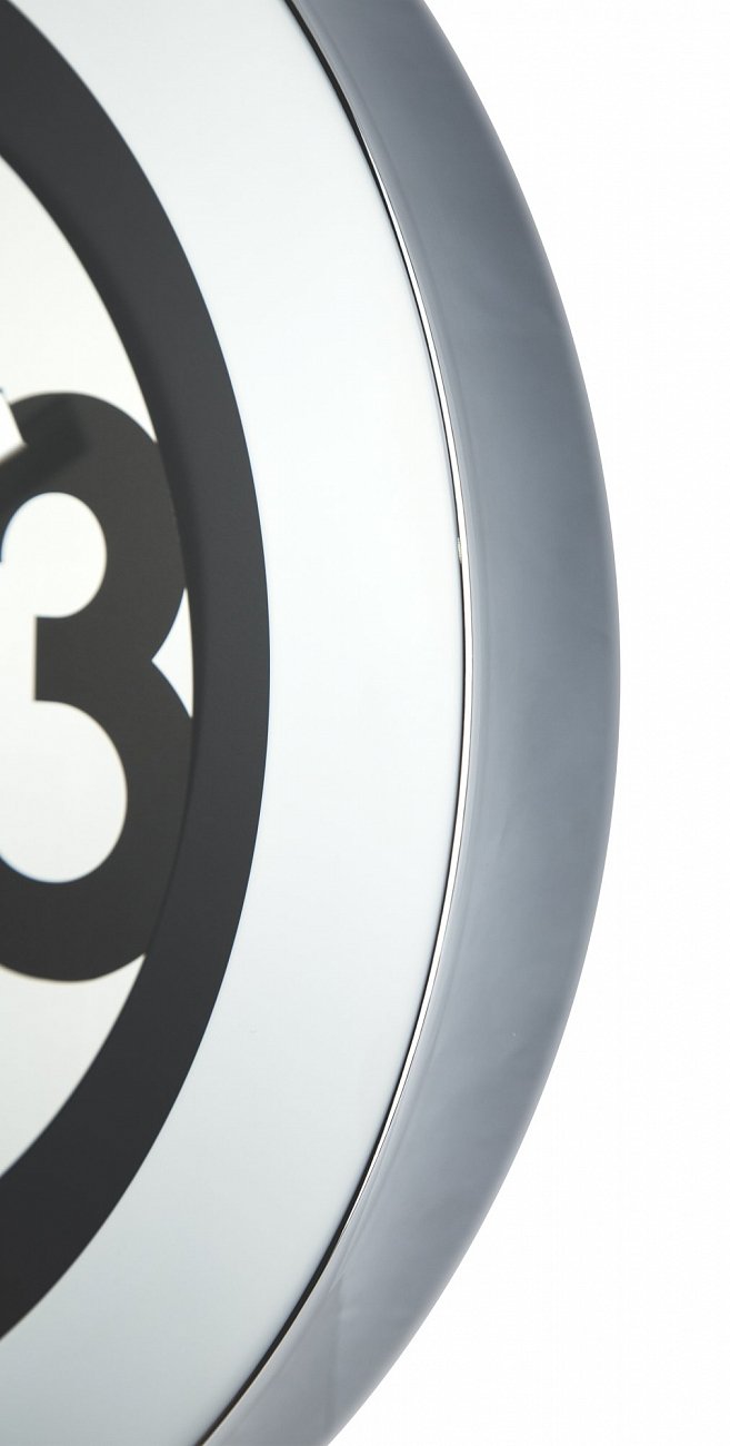 Часы настенные серебристые Tomas Stern 4009S TOMAS STERN  00-3872680 Серебро  - Вид №1