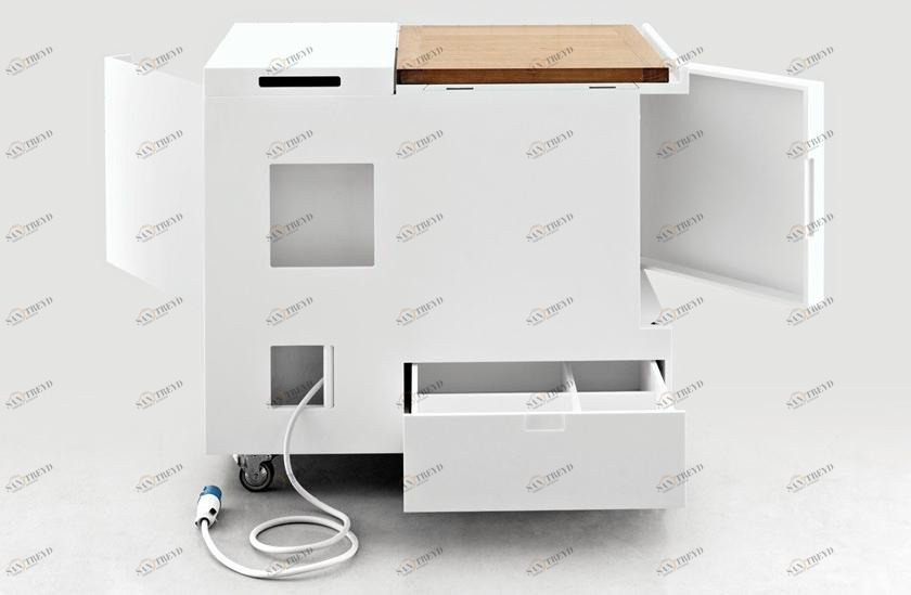 Boffi Minicucina в Corian® sun-id-1429868