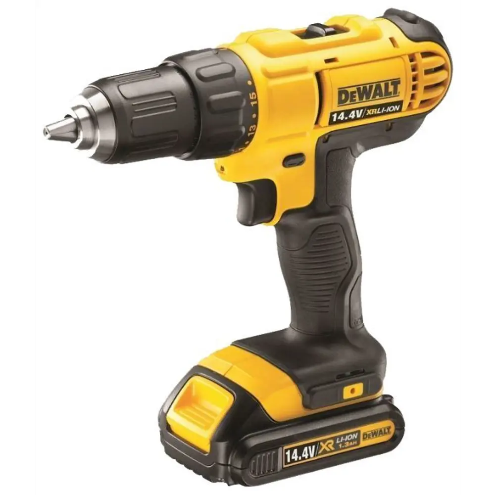 Шуруповерт DeWalt DCD734C2, Li-ion 14,4 В, 1,3 Ач 17315535 STLM-2090160 Santreyd 