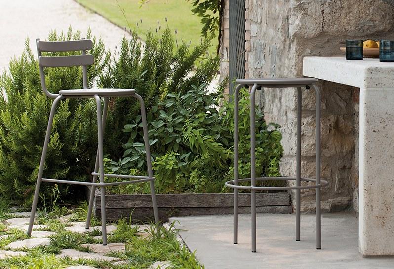 Vermobil Барный стул из металла со спинкой Grace Gr150 - Вид №7