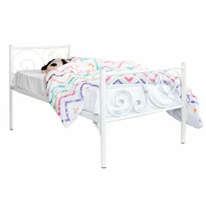 Кованая кровать детская 70х160 белая "Мадлен" FRANCESCO ROSSI МАДЛЕН 134699 Белый