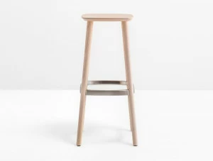 Pedrali Табурет деревянный с подставкой для ног Babila 2706