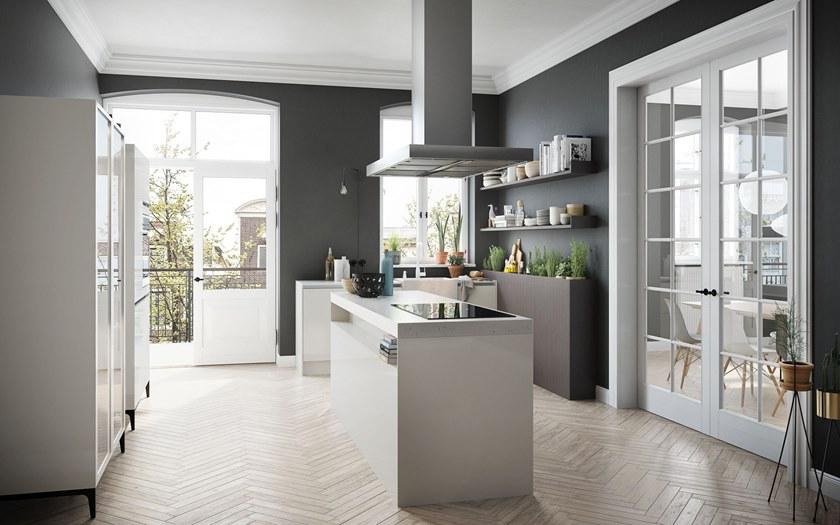 SieMatic Кухня без ручек с каменной мойкой sun-id-1504922 - Вид №1