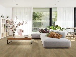 Нескользящий виниловый пол с эффектом дерева