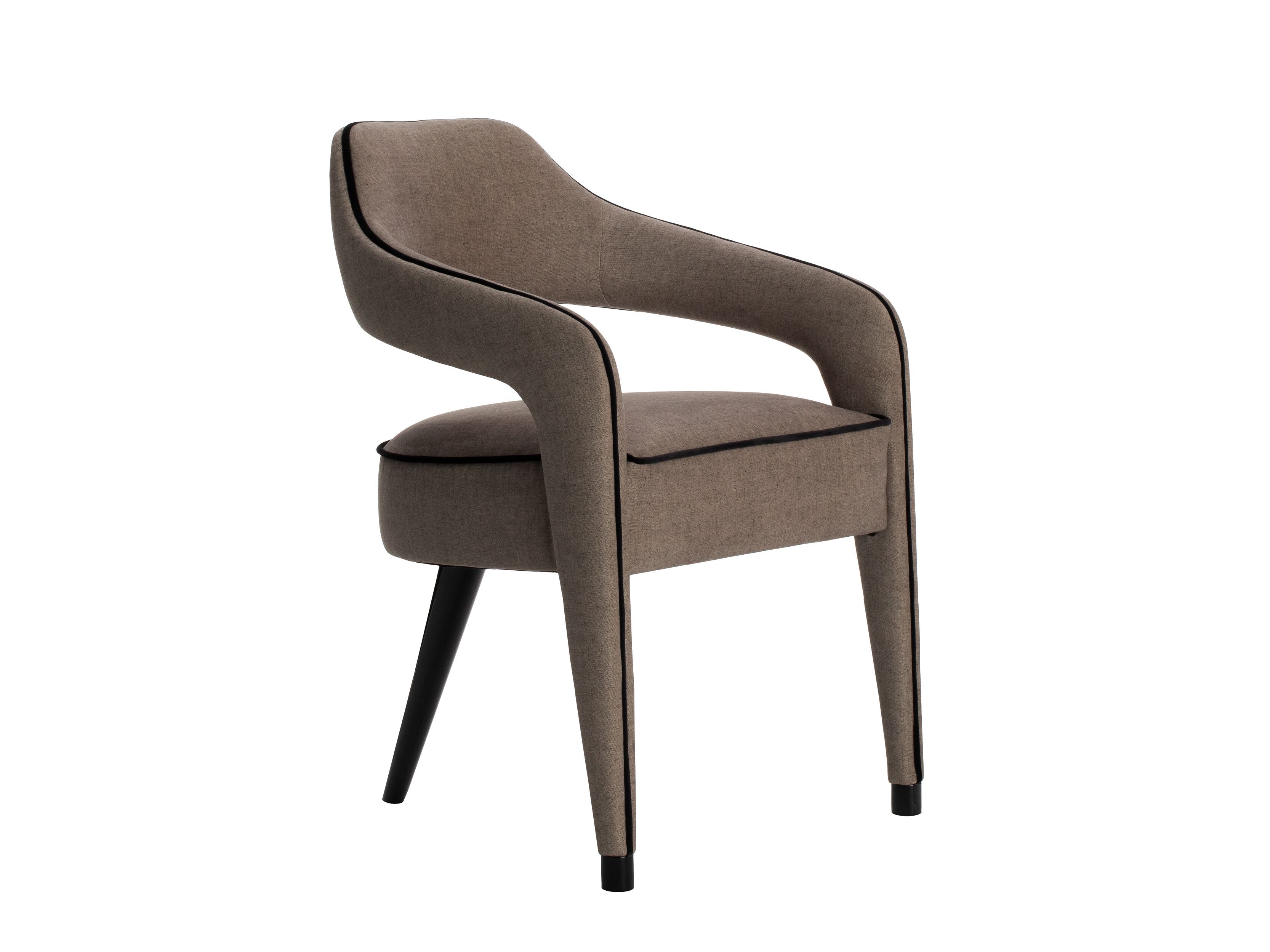 Мягкий тканевый стул с подлокотниками Casa Magna INVICTA I ARCH-00126545 - Вид №4