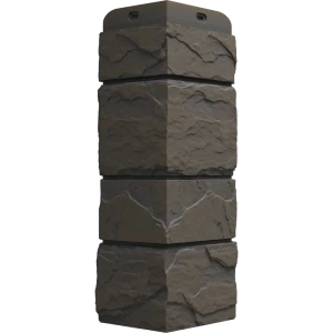 Угол наружный Docke Камень крупный 406x19.5 мм темно-коричневый 85295538 STLM-2069351