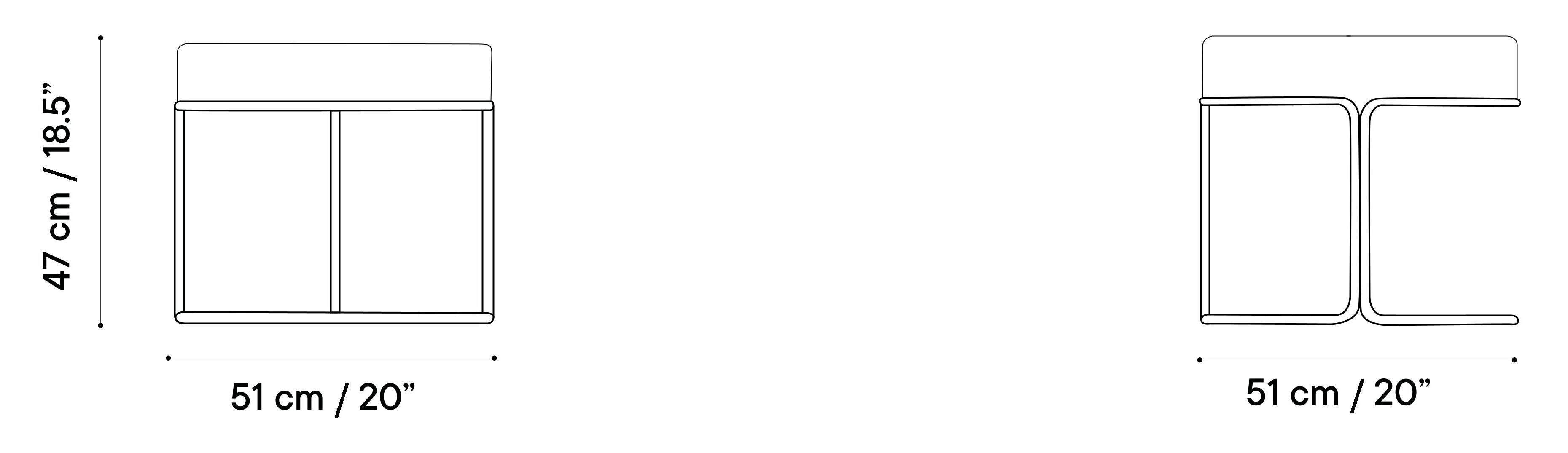 Стальной низкий стул со встроенной подушкой из ткани iSimar Paradiso ARCH-00106693 - Вид №2