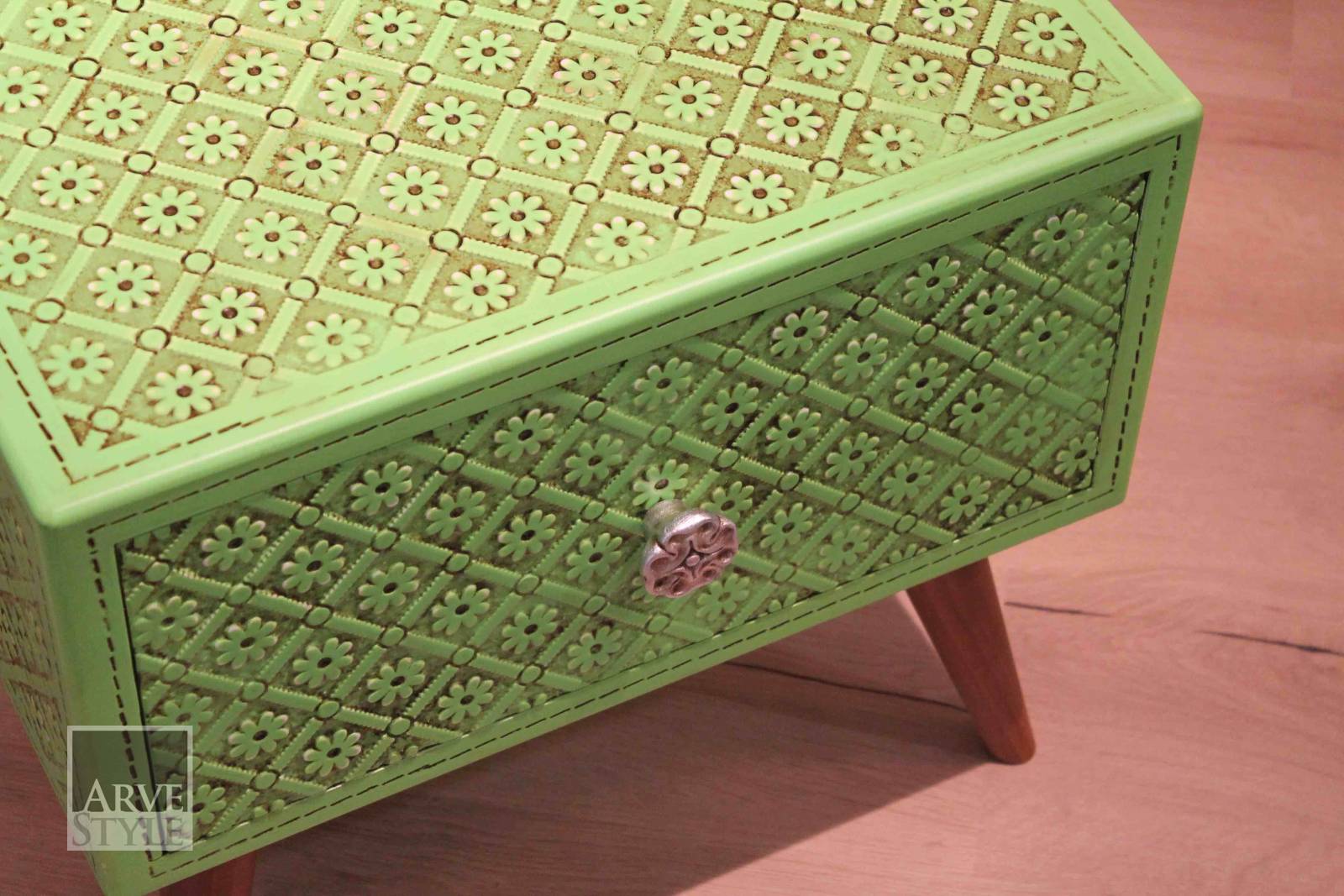 Деревянный квадратный журнальный столик с отсеком для хранения Arvestyle OTTAVIO ARCH-00127487 - Вид №3