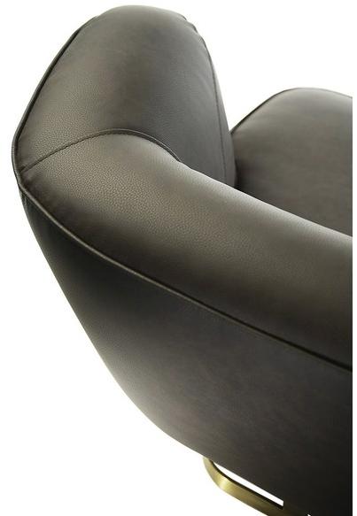 MARIONI Мягкое кресло из экокожи с подлокотниками Joan 02706 - Вид №3