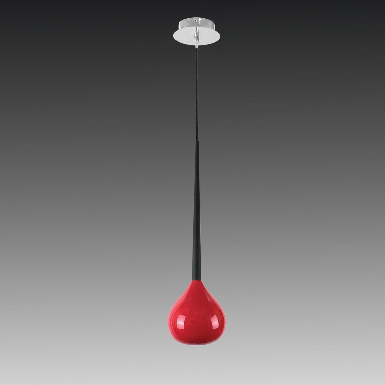 Подвесной светильник Lightstar Forma 808112 LIGHTSTAR FORMA 070496 Красный - Вид №2