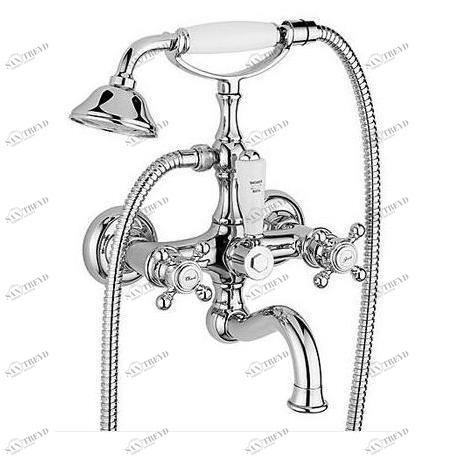 Смеситель для ванны с душем хром Arcadia BN.ARC-8302CR Bugnatese 5457