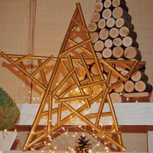 NS162 LED Звезда из дерева Dekoraniaevents Navidad