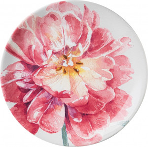 10672205 Certified International Тарелка закусочная Certified Int. Весенний Букет. Розовый цветок 23см, керамика Керамика