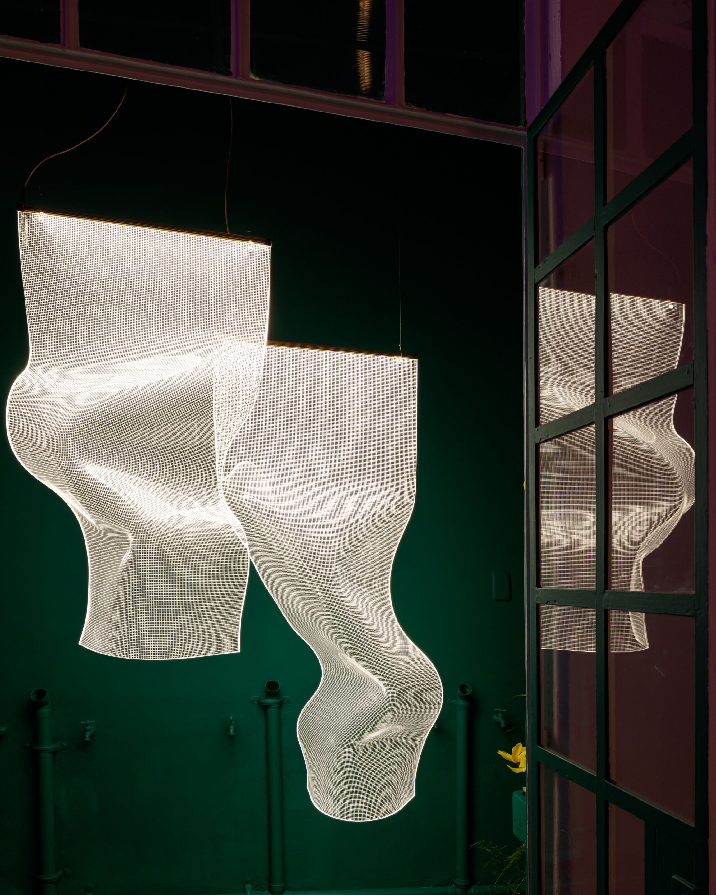 Акриловый светодиодный подвесной светильник ручной работы PARACHILNA GWEILO ARCH-00089504 - Вид №16